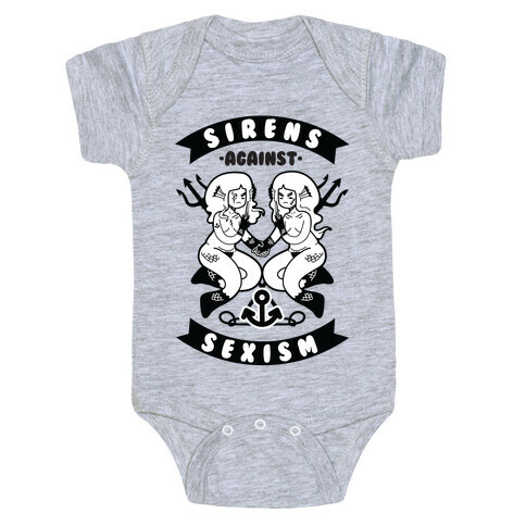 Sirens Against Sexism Baby One-Piece