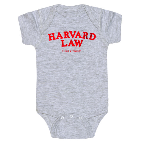 HARVARD LAW (VINTAGE) Baby One-Piece