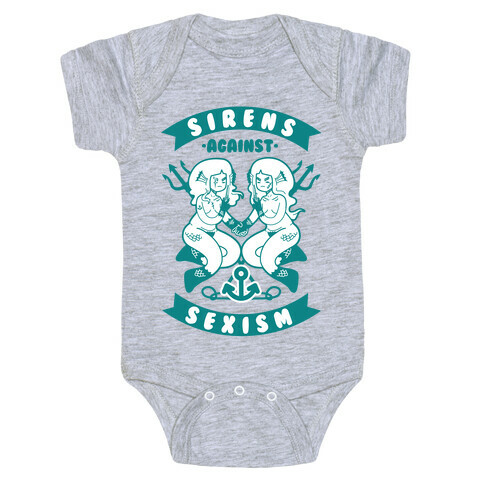 Sirens Against Sexism Baby One-Piece