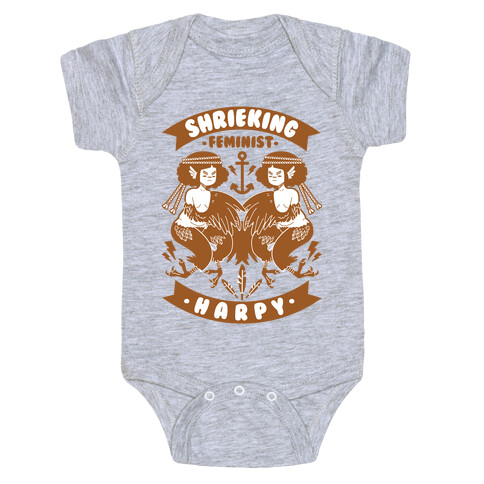 Shrieking Feminist Harpy Baby One-Piece