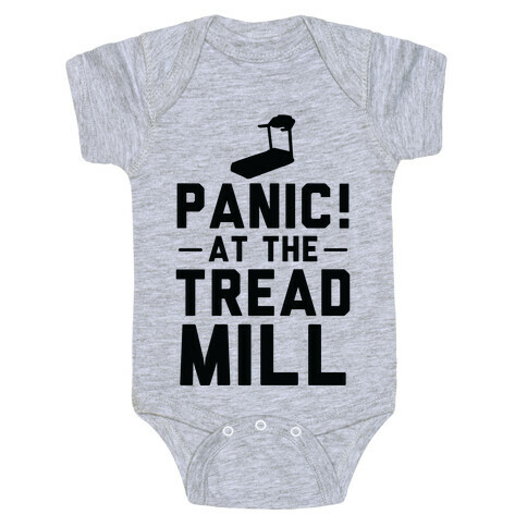 Panic! At The Treadmill Baby One-Piece