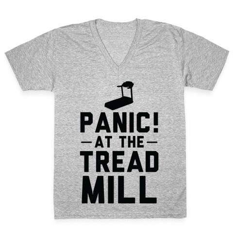 Panic! At The Treadmill V-Neck Tee Shirt