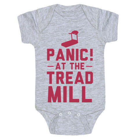 Panic! At The Treadmill Baby One-Piece
