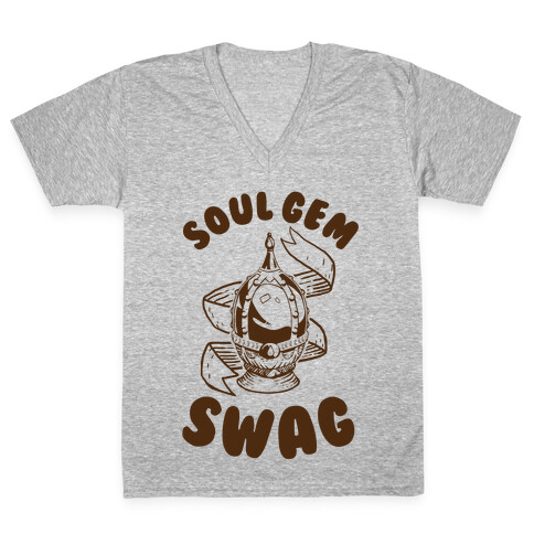 Soul Gem Swag V-Neck Tee Shirt