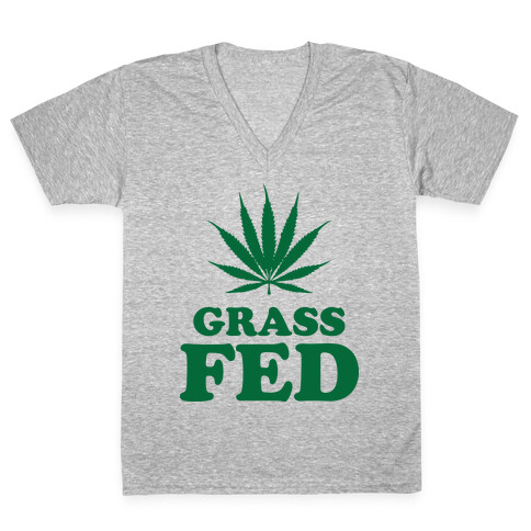 GRASS FED V-Neck Tee Shirt