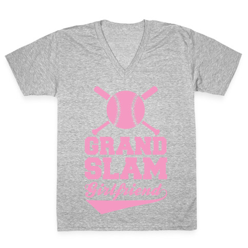 Grand Slam Girlfriend V-Neck Tee Shirt