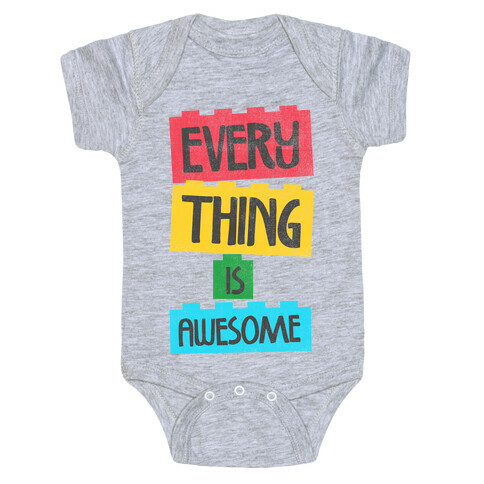 Everything is Awesome Baby One-Piece