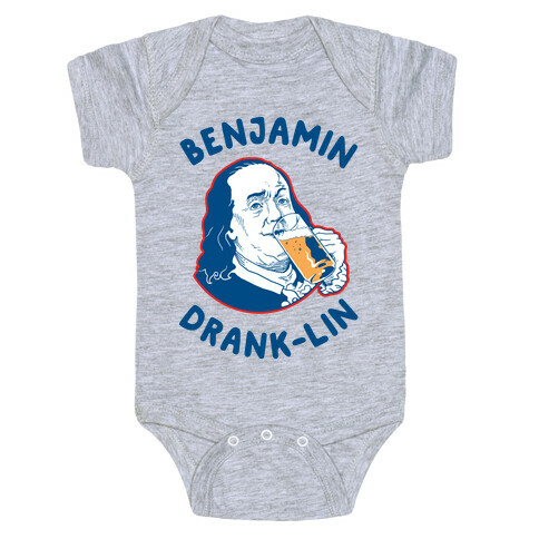 Benjamin Drank-lin Baby One-Piece