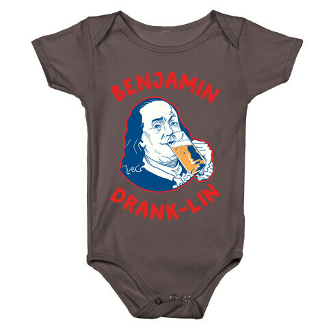 Benjamin Drank-lin Baby One-Piece