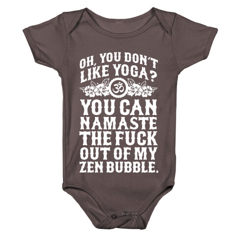 You Don't Like Yoga? Baby One-Piece