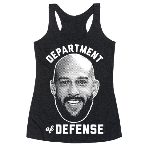 Department Of Defense Racerback Tank Top