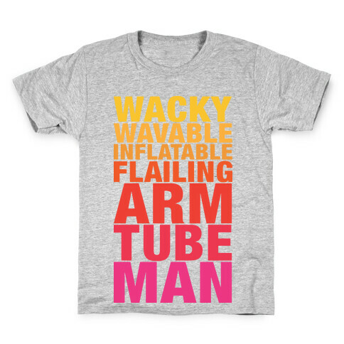 Wacky Wavable Inflatable Flailing Arm Tube Man (Tank) Kids T-Shirt