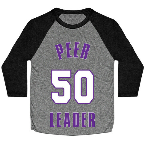 Peer Leader (50) Baseball Tee