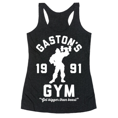 Gaston's Gym Racerback Tank Top