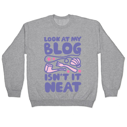 Mermaid Princess Blogger Pullover