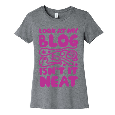 Mermaid Princess Blogger Womens T-Shirt