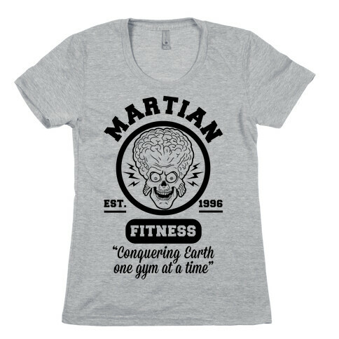 Martian Fitness Womens T-Shirt