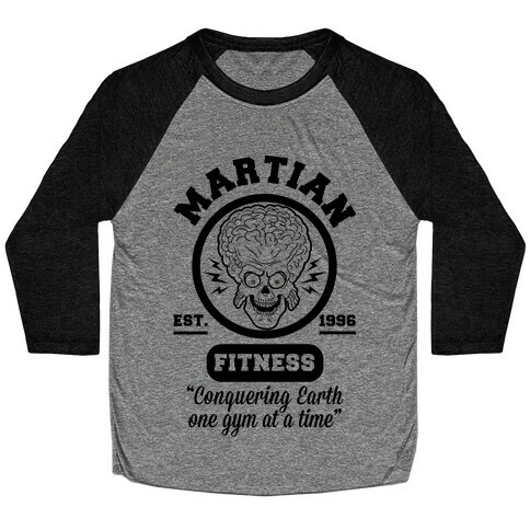 Martian Fitness Baseball Tee