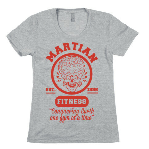 Martian Fitness Womens T-Shirt