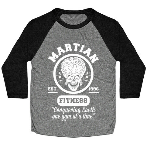 Martian Fitness Baseball Tee