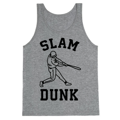 Slam Dunk Baseball Tank Top