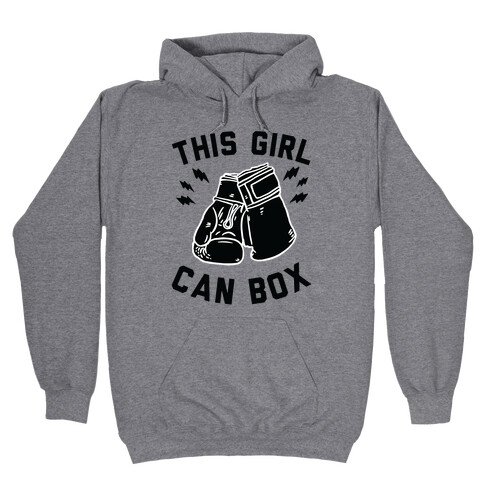 This Girl Can Box Hooded Sweatshirt