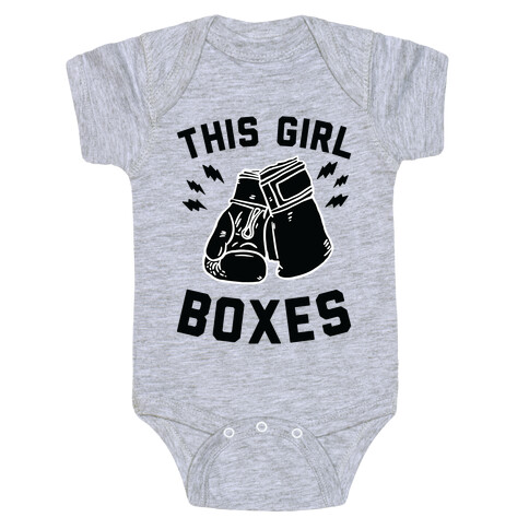 This Girl Boxes Baby One-Piece