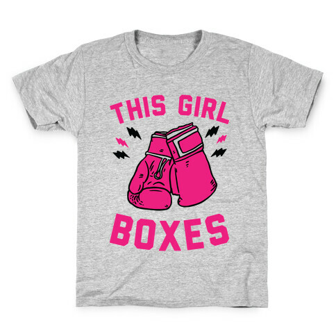 This Girl Boxes Kids T-Shirt