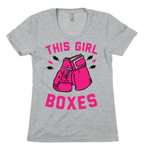 This Girl Boxes Womens T-Shirt