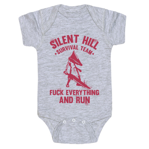Silent Hill Survival Team F*** Everything And Run Baby One-Piece