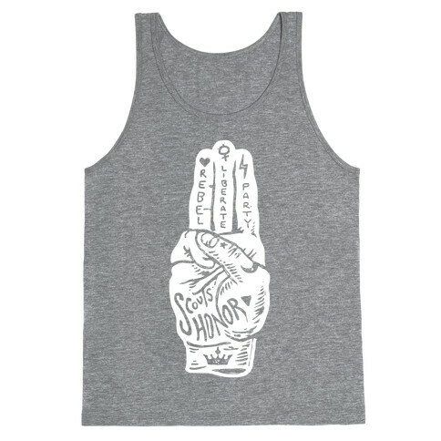 Scouts Honor Tank Top