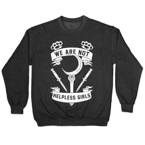 We Are Not Helpless Girls Moon Parody Pullover