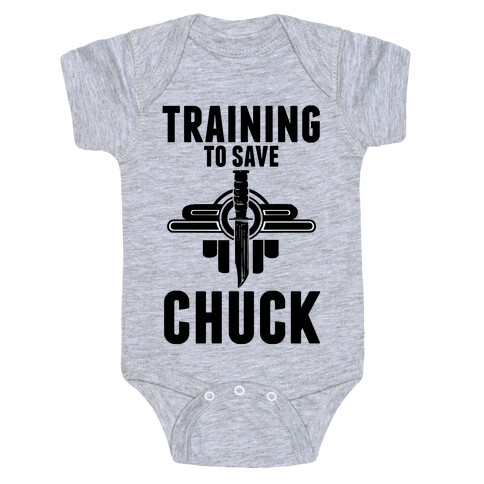 Training To Save Chuck Baby One-Piece