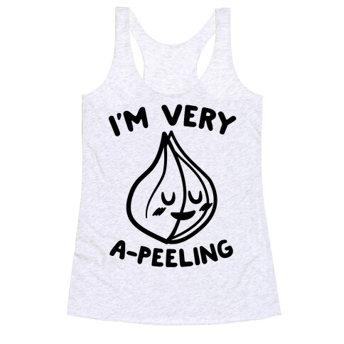 I'm Very A-peeling Racerback Tank Top