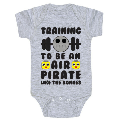 Training To Be An Air Pirate Like The Bonnes Baby One-Piece
