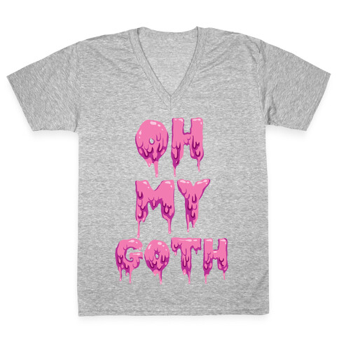 Oh My Goth V-Neck Tee Shirt