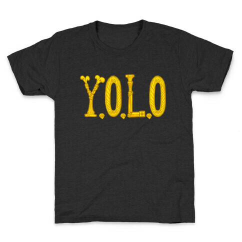 YOLO (golden) Kids T-Shirt