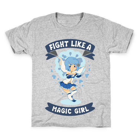 Fight Like A Magic Girl Parody Sayaka Kids T-Shirt