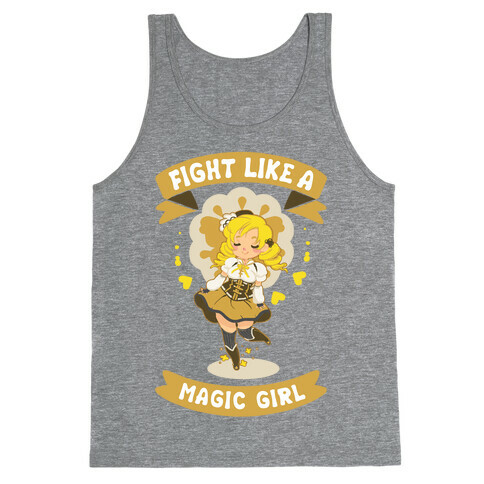 Fight Like A Magic Girl Mami Parody Tank Top