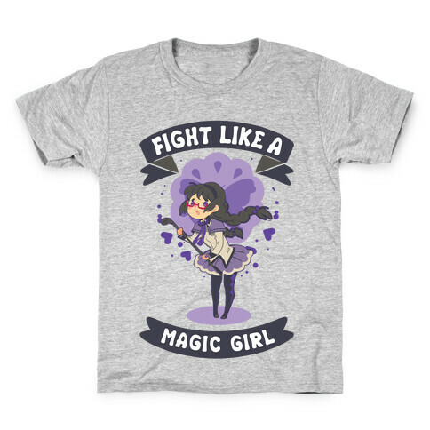 Fight Like A Magic Girl Parody Homura Kids T-Shirt