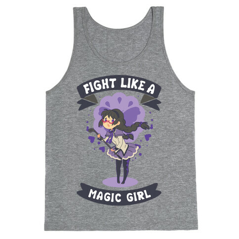 Fight Like A Magic Girl Parody Homura Tank Top