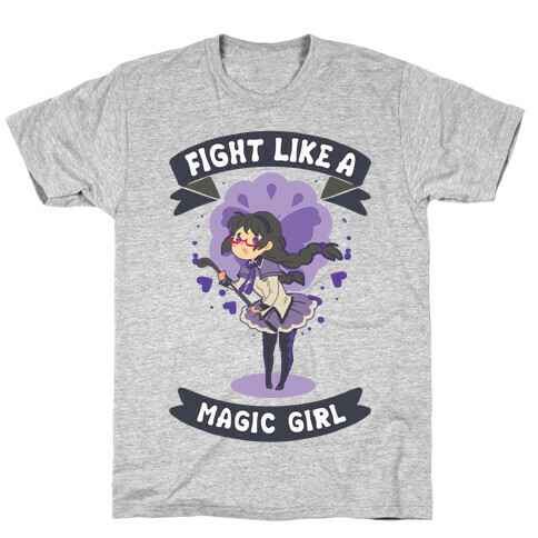 Fight Like A Magic Girl Parody Homura T-Shirt
