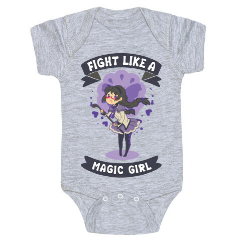 Fight Like A Magic Girl Parody Homura Baby One-Piece