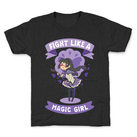 Fight Like A Magic Girl Homura Parody Kids T-Shirt