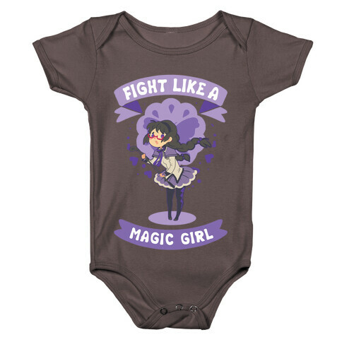 Fight Like A Magic Girl Homura Parody Baby One-Piece