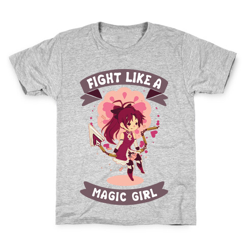 Fight Like A Magic Girl Kyoko Kids T-Shirt