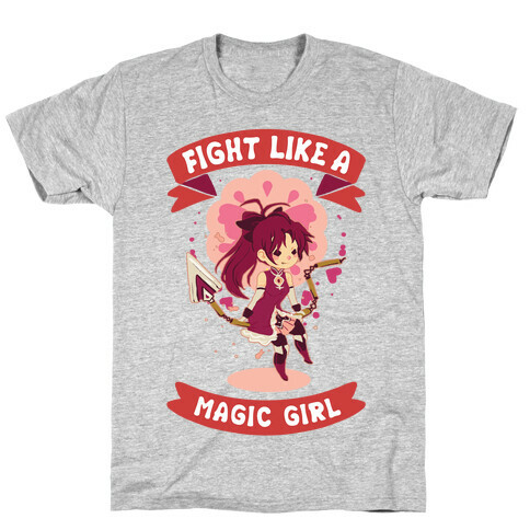 Fight Like A Magic Girl Parody Kyoko T-Shirt