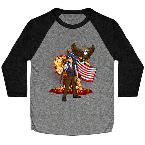 Complete and Total Reaganation Baseball Tee