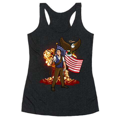 Complete and Total Reaganation Racerback Tank Top