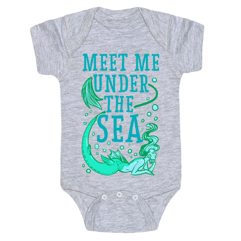 Meet Me Under the Sea Baby One-Piece